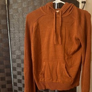 Style & Co Women’s hooded drawstring sweater Size S